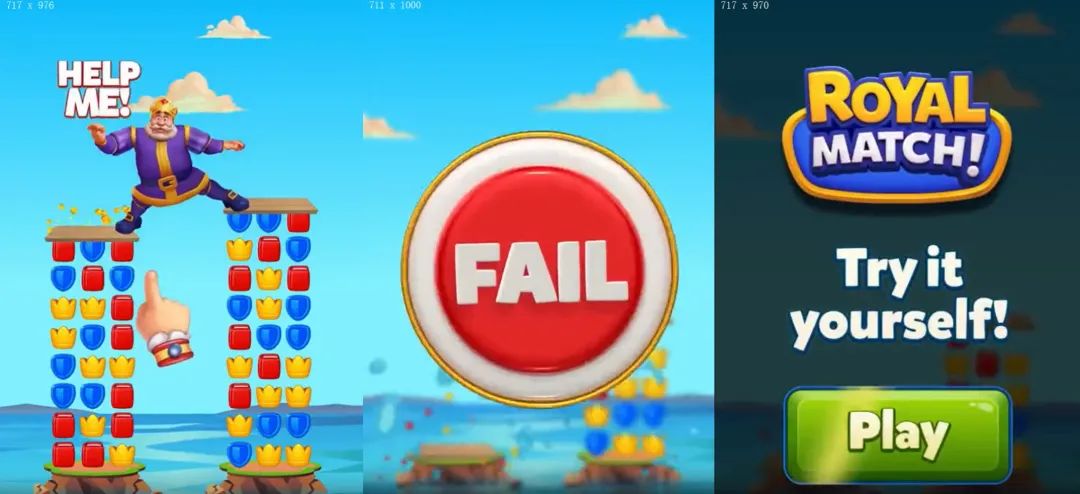 Royal Match — Failure Ending Ad Creatives.jpg