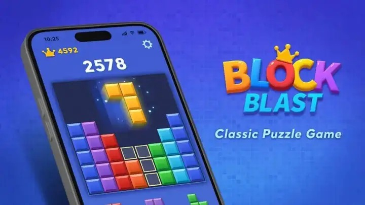 《Block Blast!》连续三月登顶全球下载榜，累计下载超过5.5亿次.jpg
