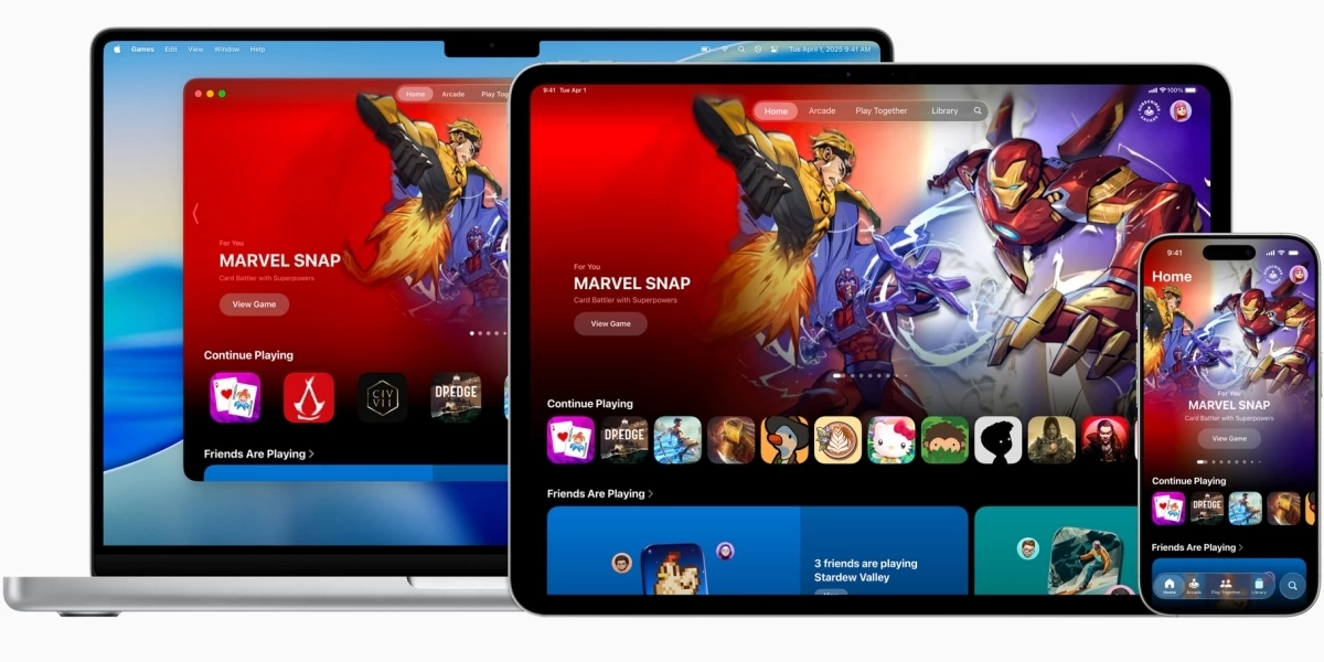 苹果在iOS 26中推出专用游戏应用Apple Games.png